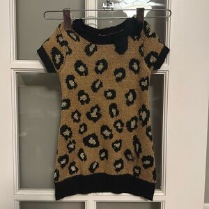 Gymboree Leopard Sweater Dress